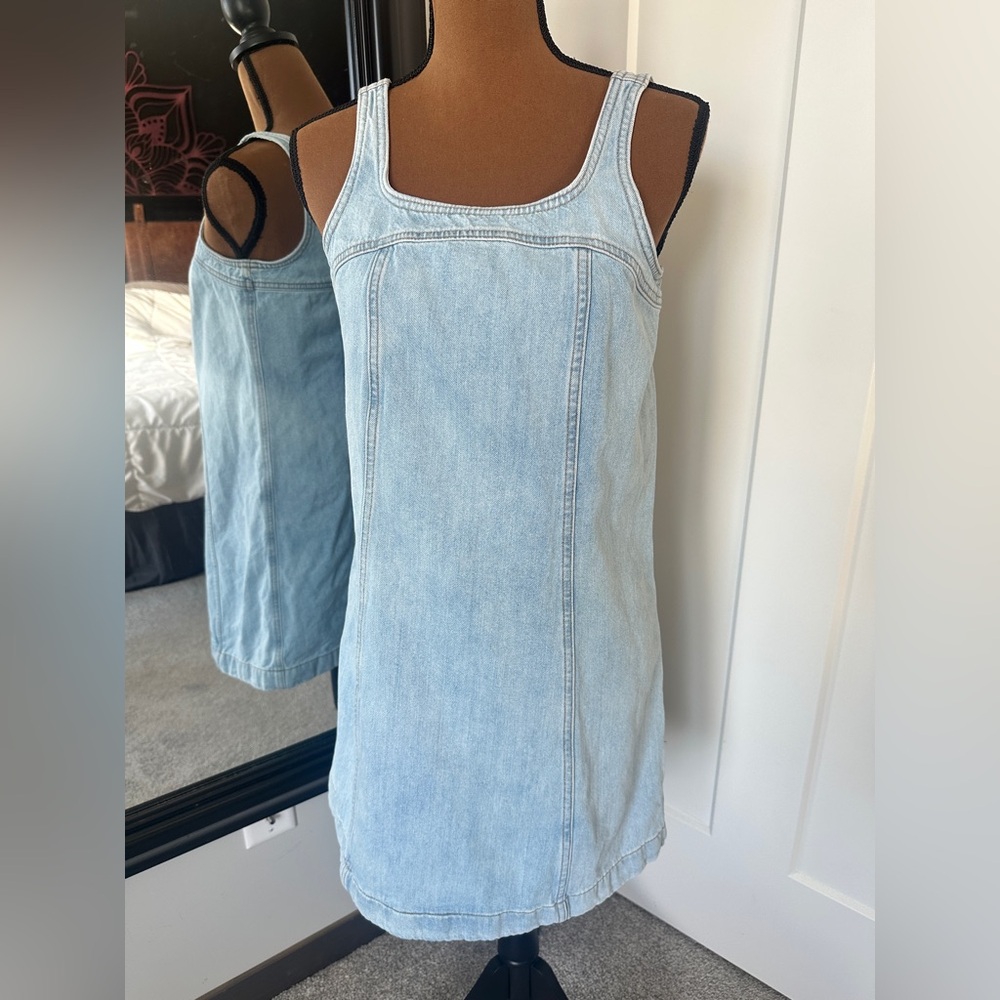 madewell Denim A-Line Sleeveless
Minidress size 0 -C